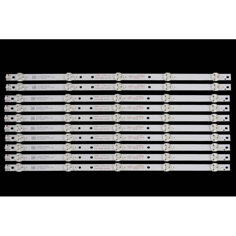 Подсветка Philips 5 led 407 mm 4708-K420WD-A3216K01 4708-K420WD-A4213K Подсветка Philips 5 led 407 mm 4708-K420WD-A3216K01 4708-K420WD-A4213K