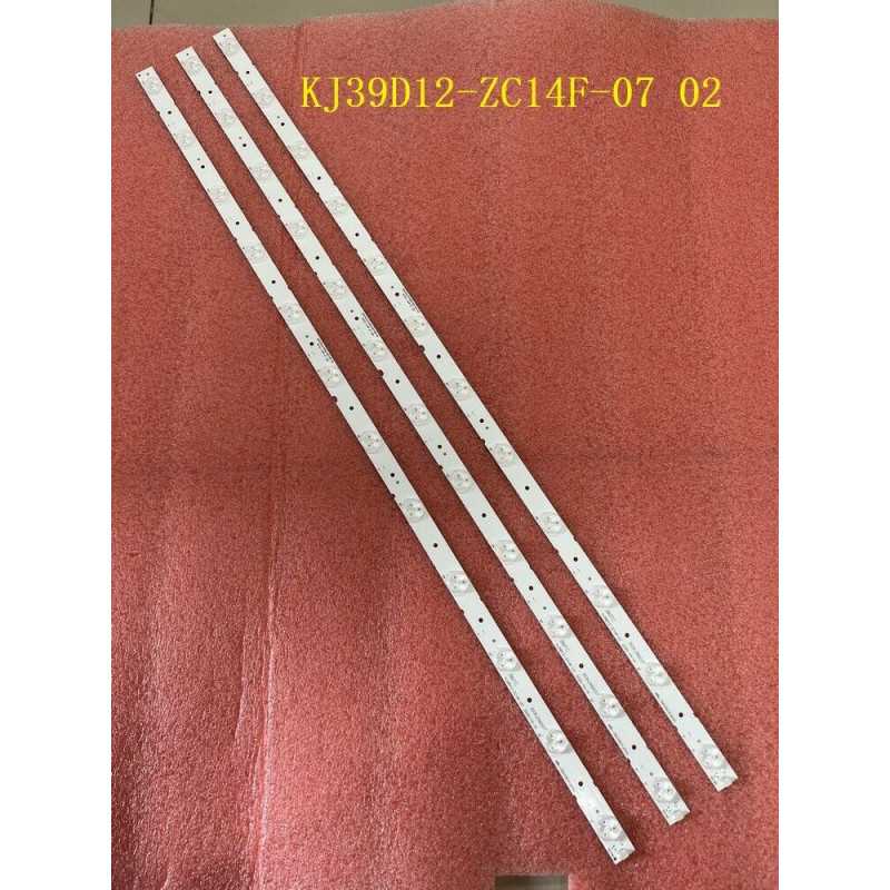 Подсветка 12 диодов 3V 75 cм между диодами 64мм LED197 kj39d12 kj39d12-zc14f-07 303kj390037 Jameson KM0390L0AF46L JS-39100ED