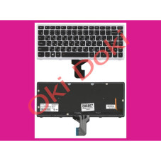 Клавіатура Lenovo (Z400) rus black silver frame