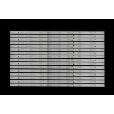 Подсветка Tcl 10+10 led 815 mm 3V 75S535 75S535-CA 4C-LB7510-YH 75S535