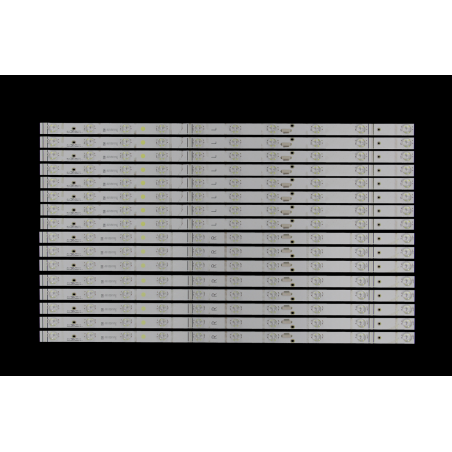 Подсветка Tcl 10+10 led 815 mm 3V 75S535 75S535-CA 4C-LB7510-YH 75S535