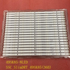 LED підсвітка TV 49SK85-8LED SSC_SlimDRT_49SK85(36B) 18шт.
