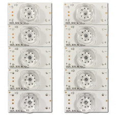 Универсальный LED светодиод для телевизоров любых диагоналей 6V Square
