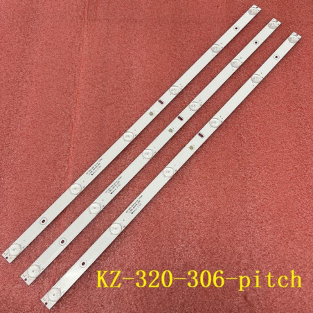 LED подсветка TV KZ-320-306-pitch 3шт. 6LED 3V 582mm