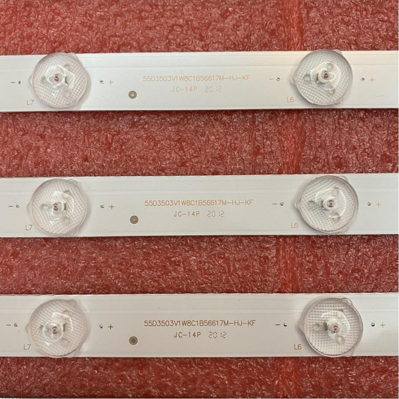 LED підсвітка TV K55D08-ZC14C-04 303HK550035 ST5461B03-2 12 шт.