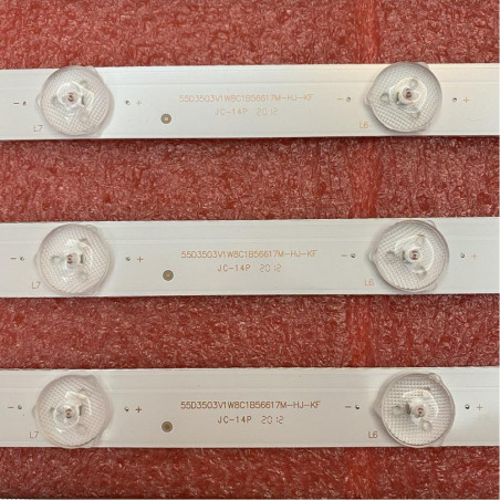LED підсвітка TV K55D08-ZC14C-04 303HK550035 ST5461B03-2 12 шт.
