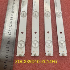 Подсветка Sanyo 10 led 779 mm HL-00390A28-1001-01 A0 ZDCX39D10-ZC14FG-