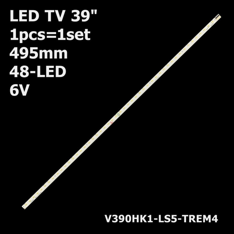 Підсвітка tcl 39e5000f3d LED39K200J 4A-D074762 V390HK1-LS5-TREM4 e11