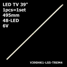 Подсветка tcl 39e5000f3d LED39K200J 4A-D074762 V390HK1-LS5-TREM4 e11