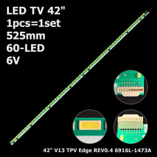 LED подсветка Strips für TV LG 42 V13 TPV Edge REV0.4 42" V13 TPV Edge