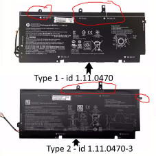 Акумулятор до ноутбука HP BG06XL EliteBook Folio 1040 G3 11.4V 32