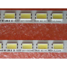 Подсветка TV 455mm LED Strip LED40K16X3D G1GE-400SM0-R6 LTA400HL10 40I