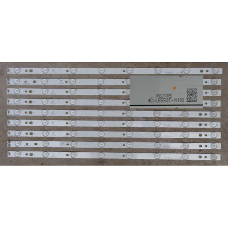 Подсветка TV LVF550CSOT 4C-LB550T-YH1B E1 V3 rg7xms LVF55oCSoT 4C-LB55