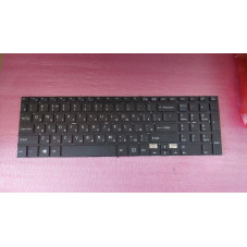 Клавіатура для ноутбука SONY FIT15 SVF15 SVF15A, svf-15a1z2eb, svf15a1s2e, svf15a1c (UA Black без рамки)
