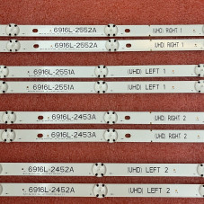 Підсвітка Lg 2pcs 6916L-2452A 2452A 6916L-2453A 2453A 6916L-2551A 2551