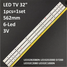 Підсвітка TV 32inch 6led 3V 562mm JL.D3261235-562MM-V01 SVP320AH6_Rev0