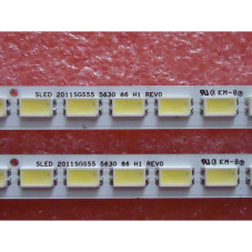 Подсветка SAMSUNG 55 LJ64-03045A LJ64 03045A LJ64_03045A LTA550HQ14 SLED 2011SGS55 SLED2011SGS55 5630 86 H1 REV0 LTA55oHQ14 3D