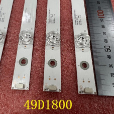 Подсветка TV 4LED 3V 450mm 49HR332M04A 4C-LB490T-YHC TCL_ODM_49D1800_4