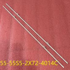 Подсветка TV 55-55S5-2X72-4014 HZ55E8A HZ55U8AC HZ55U7A 55-55S5-2X72-4