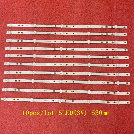 Подсветка TV 5ED 3V 530MM BBK 55lex-6039/uts2c ds55m78-ds02-v01 DSBJ-W