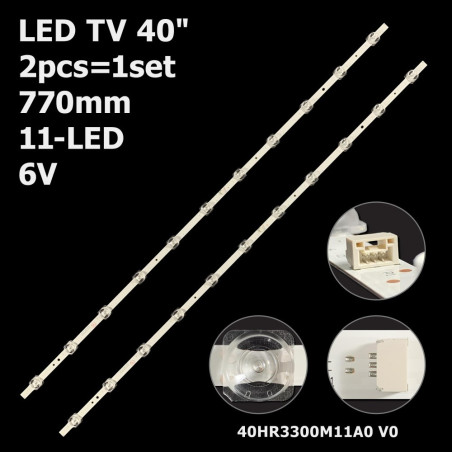 Подсветка TV 40" 40HR3300M11A0 V0 40F6N 40M9F L40S60A 40S66A 40HR330M1