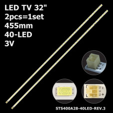 Подсветка TV 40LED STS400A28-40LED-REV.3 KDL-40EX720 KDL-40EX520 LTY40