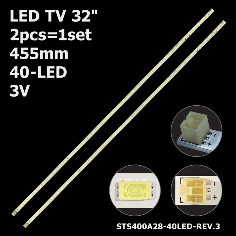 Подсветка TV 40LED STS400A28-40LED-REV.3 KDL-40EX720 KDL-40EX520 LTY40 Подсветка TV 40LED STS400A28-40LED-REV.3 KDL-40EX720 KDL-40EX520 LTY40
