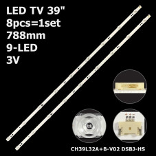 Подсветка TV 39inch CH39L32A+B-V02 DSBJ-HS CH39L32A(05X-2301140311A3N