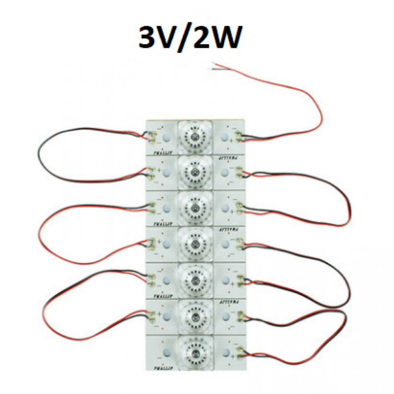 1 диод 3v квадратный спаяны 7 штук 2w Square-lens 1 диод 3v квадратный спаяны 7 штук 2w Square-lens