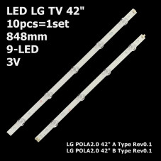 Подсветка TV LG innotek 42inch POLA2.0 Rev0.1 5A+5B T420HVN05.0 T420HV