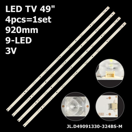 Подсветка TV 49inch 9led 920mm JL.D49091330-324BS-M BOEI490WQ1 49D2U30