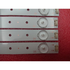 Подсветка TV 5led 405mm 3v 43E6000 43X5 43E3500 E465853 02K03177A RDL4