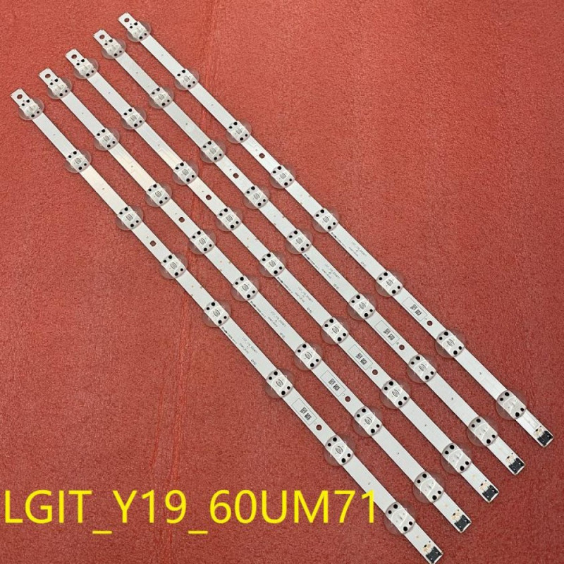 Подсветка TV 8LED 6V 670mm LGIT_Y19_60UM71 LGITY1960UM71 LGIT_Y19_6OUM Подсветка TV 8LED 6V 670mm LGIT_Y19_60UM71 LGITY1960UM71 LGIT_Y19_6OUM
