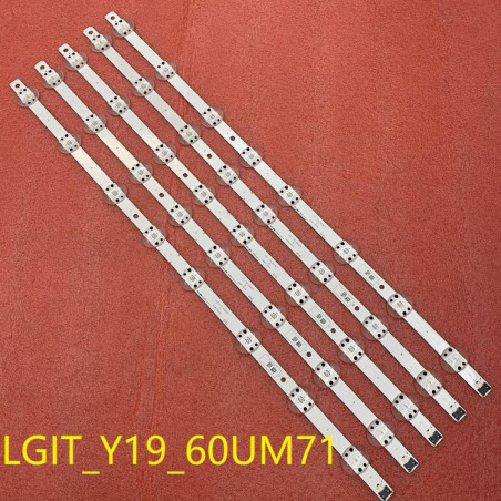 Подсветка TV 8LED 6V 670mm LGIT_Y19_60UM71 LGITY1960UM71 LGIT_Y19_6OUM